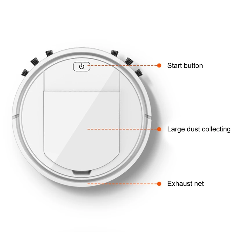 Три в одном подметальный робот ленивая зарядка Мини Бытовая Очистительная