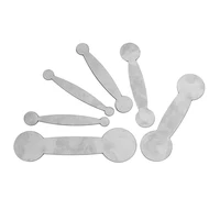 6 pieces clarinet leveling tool set stainless steel pro musical instrument sax leveling adjusting repairing tools