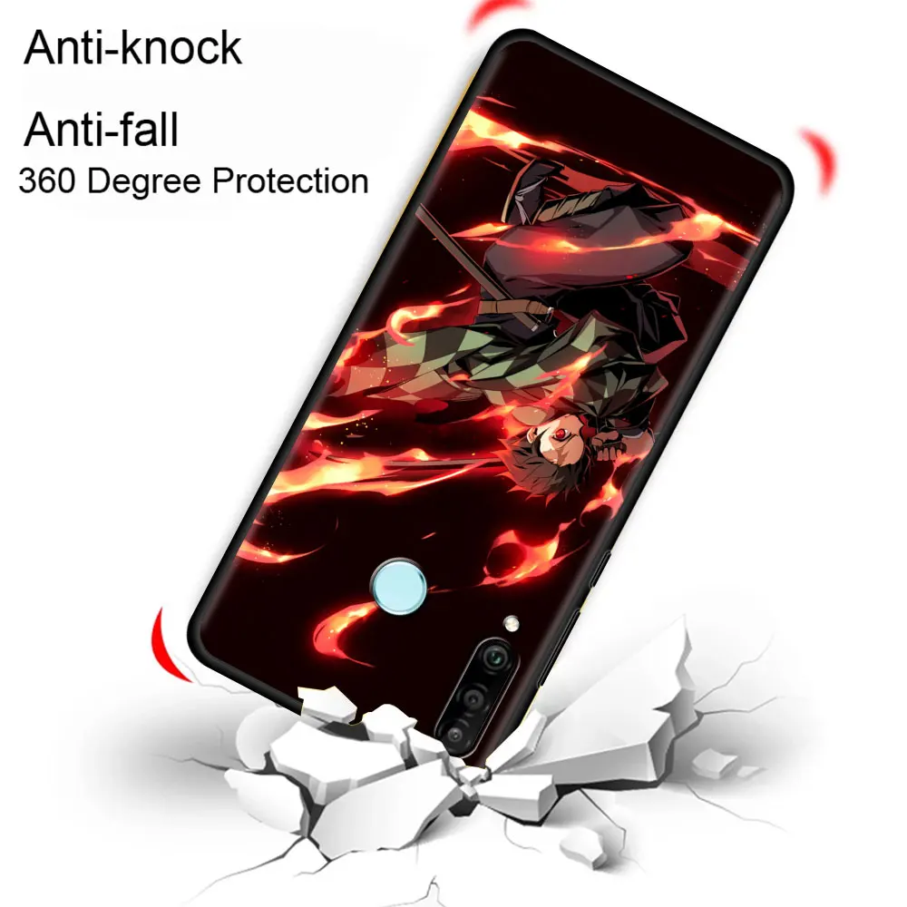 

Anime Demon Slayer Kimetsu No Yaiba Cover for Samsung Galaxy S21 S20 FE Note 20 Ultra S10 Lite S9 Plus S8 S10e Cell Phone Case