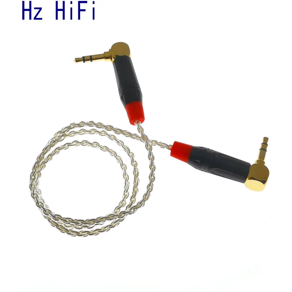Hi-end 4 ядра HIFI посеребренный 3 5 мм штекер 55 Trrs разъем для наушников аудио кабель |