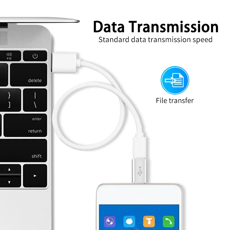 FONKEN 1/5Pcs Micro USB To C Adapter Usbc Mobile Phone Connector for Huawei Xiaomi Samsung Microusb to Type Plug Converter | Мобильные