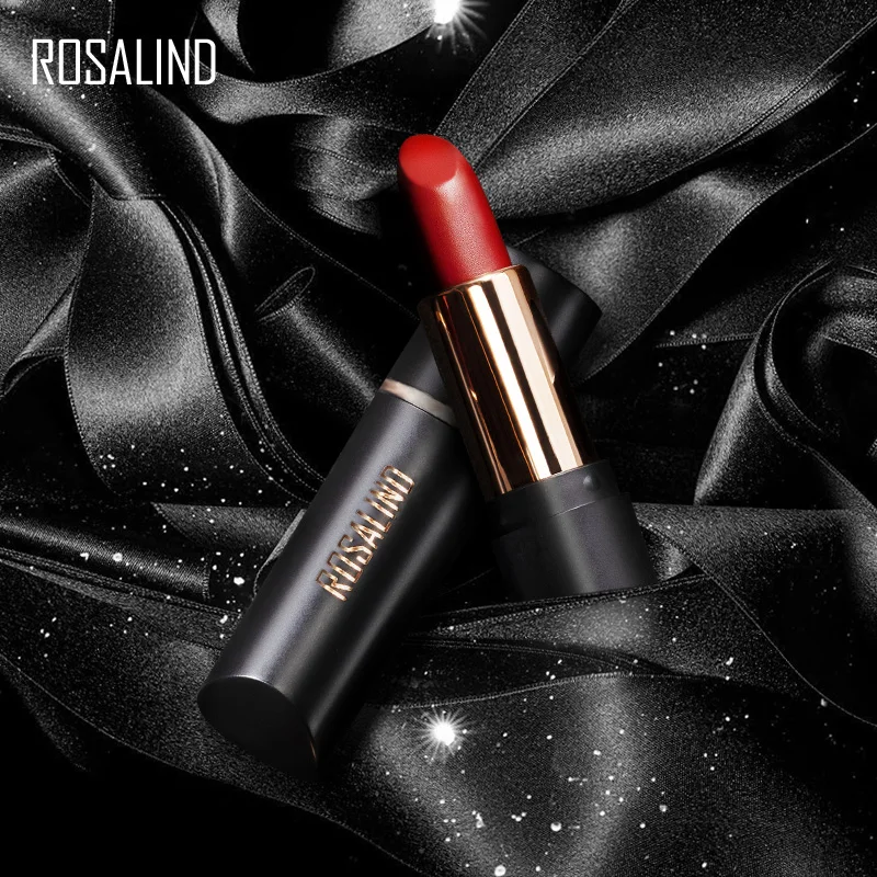 ROSALIND Lipstick Makeup Matt Waterproof Long Lasting New Sexy Red Pomade Nude Glazed For Women Cosmetics |