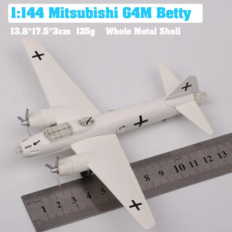 1:144 весы атлас Mitsubishi G4M Бетти военный японский самолет военно морской флот