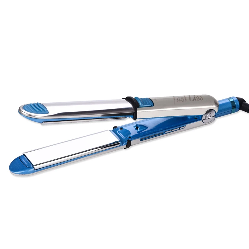 

Nano Titanium Hair Straightener Curler Ceramic Flat iron Temperature Adjustment Electric Straightening iron Curling Hair Irons