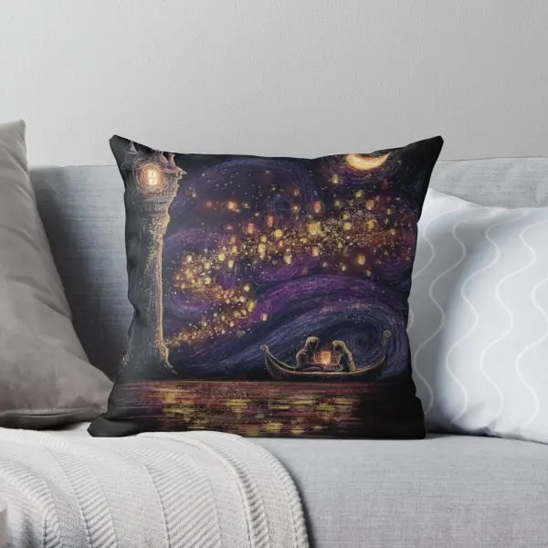 

Lanterns Of Hope Printing Throw Pillow Cover Sofa Waist Fashion Decorative Bedroom Car Square Bed Office Pillows not include