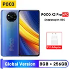 Смартфон POCO X3 Pro, глобальная версия дюйма, 8 Гб 256 ГБ, NFC, Snapdragon 860, четырехъядерная камера с искусственным интеллектом, 120 Гц, аккумулятор 5160 мА  ч