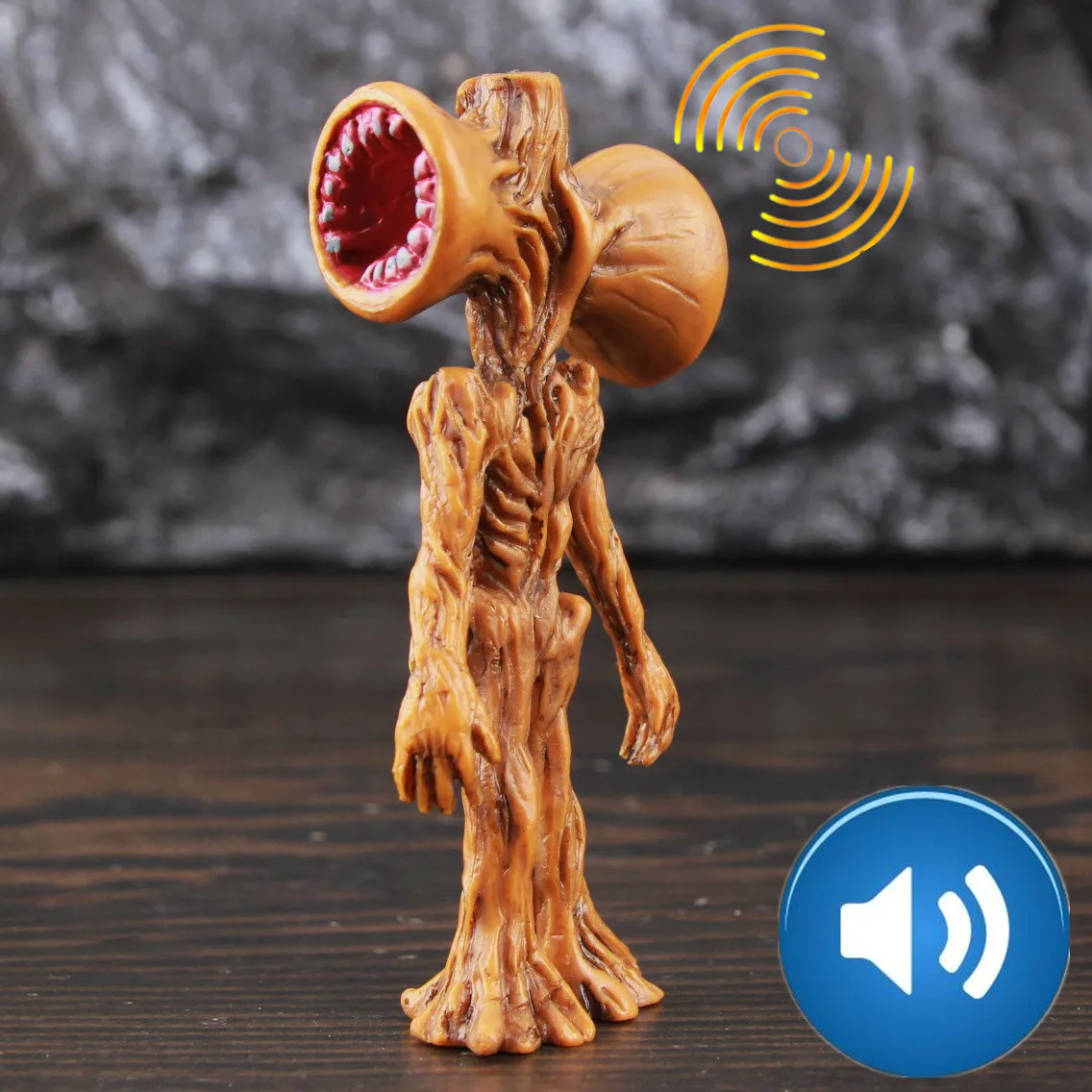 Figura de acci&oacute;n de Sound SirenHead SCP 6789 para ni&ntilde;os, modelo coleccionable de 10cm, Urban Legend, juguetes de terror, Anime, Vocal, regalo-1