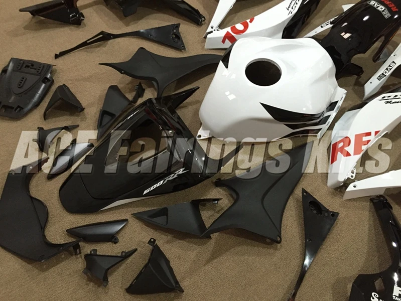 

NEW ABS Motorcycle Injection Mold Full Fairings Kits Fit For Honda CBR600RR CBR 600RR F5 2007 2008 07 08 Body set Red Repsol