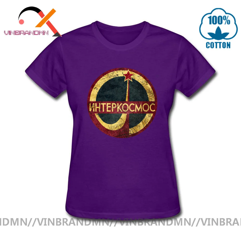 Футболка с логотипом СССР эмблема Гагарина | Женская одежда