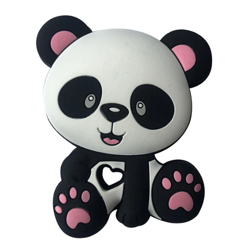 Uxdxu 1 шт. китайская мини-панда детская игрушка с силикагелем кусание и цепь