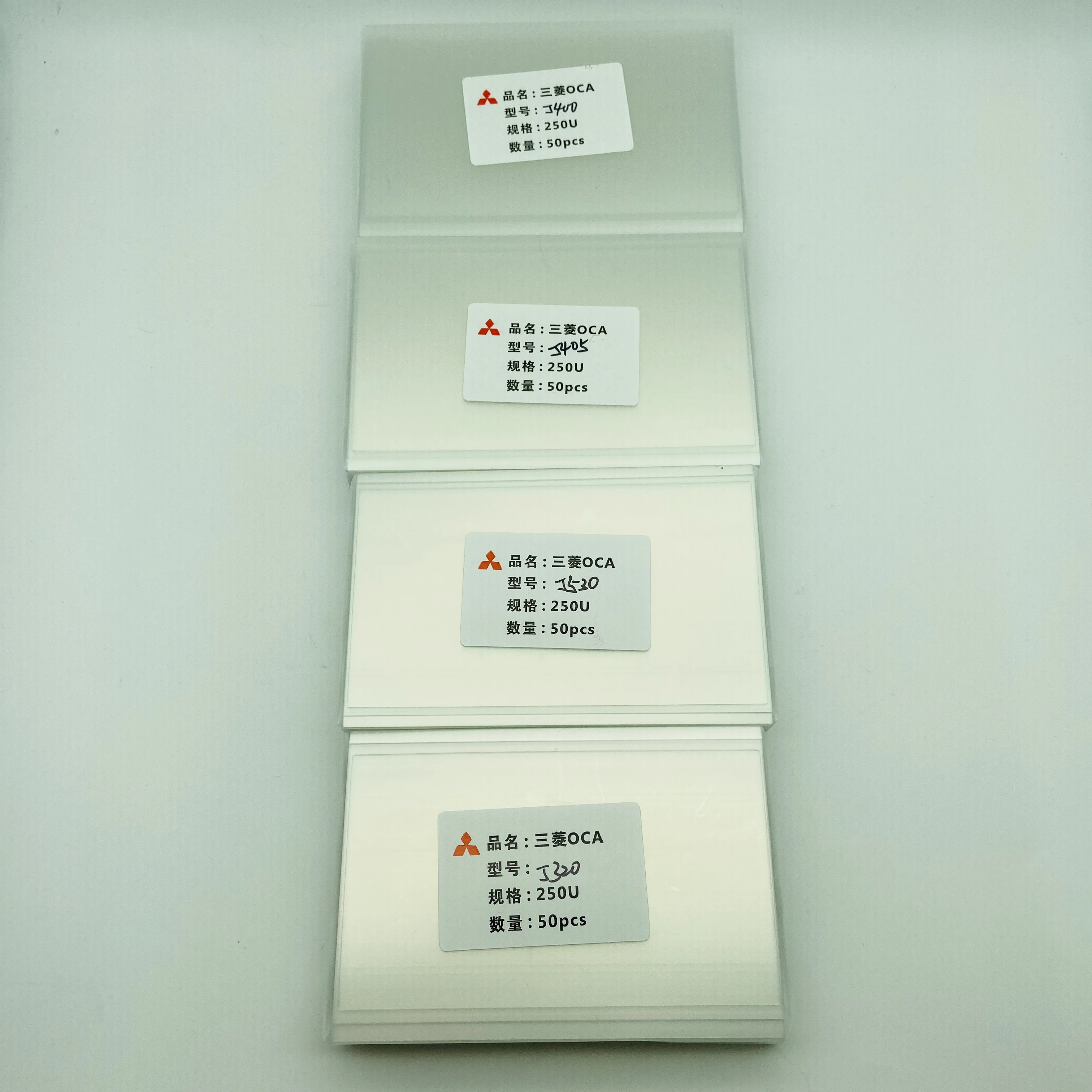 

OCA Glue 250um For SM J1/2/3/4/5/6 J7 prime J8 J110 J120 J210 J250 J260 J310 J320 LCD glass laminating repair OCA film adhesive