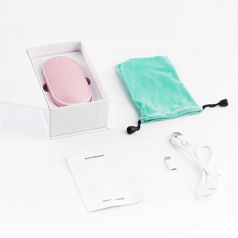 Портативная заряжаемая через USB грелка для рук зимняя Мини карманная Мобильная