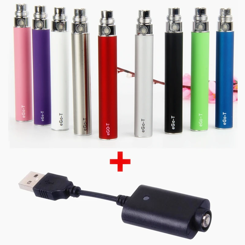 Аккумуляторный блок Ego T Vape, 1 шт., с зарядным USB устройством Ego, для электронной сигареты