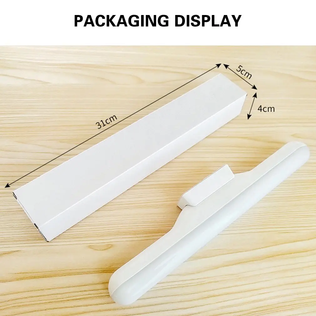 

2021 New Dropship USB Charging LED Table Lamp Hanging Magnetic Night Lights Adjust Brightness Desk Lamp Cabinet Wardrobe Lamp