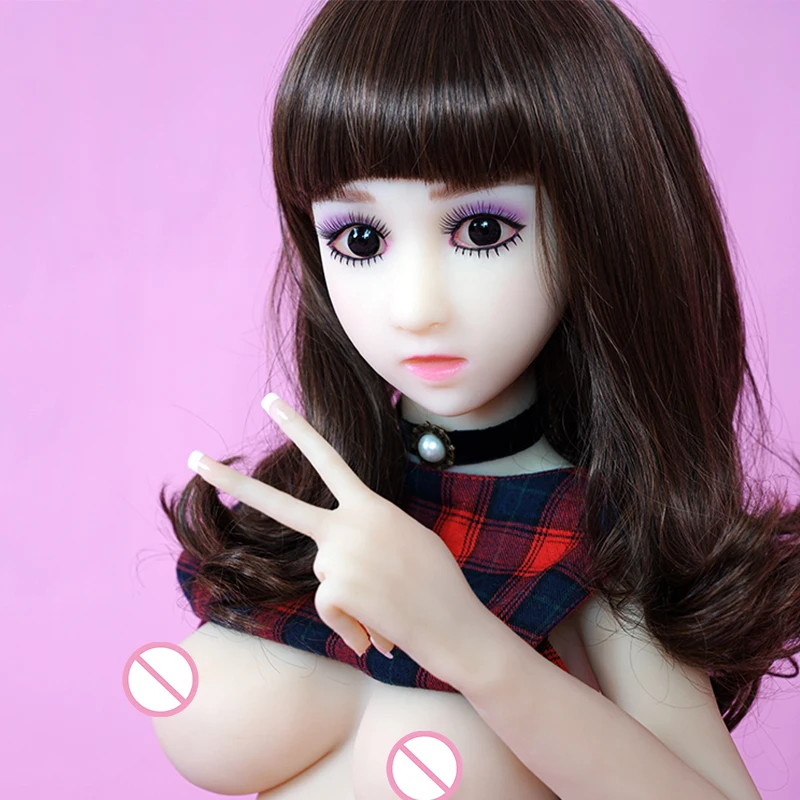 Мини кукла любви 100 см Реалистичная девушка киска TPE полное тело силиконовая мини