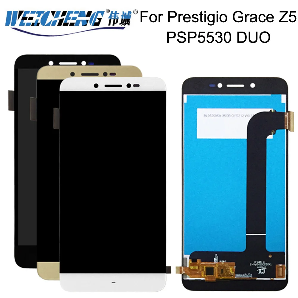 5 3 дюймов для Prestigio Grace Z5 PSP5530 DUO ЖК дисплей Дисплей + сенсорный экран Экран