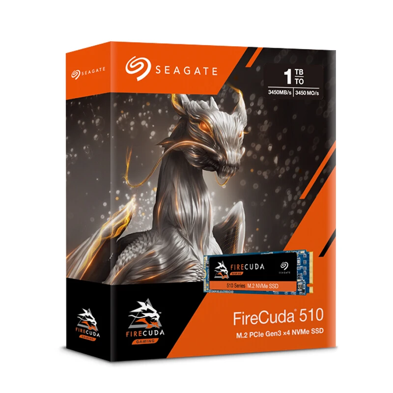 Внутренний твердотельный накопитель Seagate FireCuda серия 510 1 ТБ 2 M.2 NVMe игровой жесткий