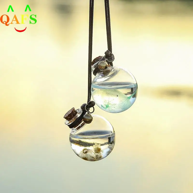 

Автомобильный освежитель воздуха с цветочным орнаментом, подвесной флакон для хранения духов