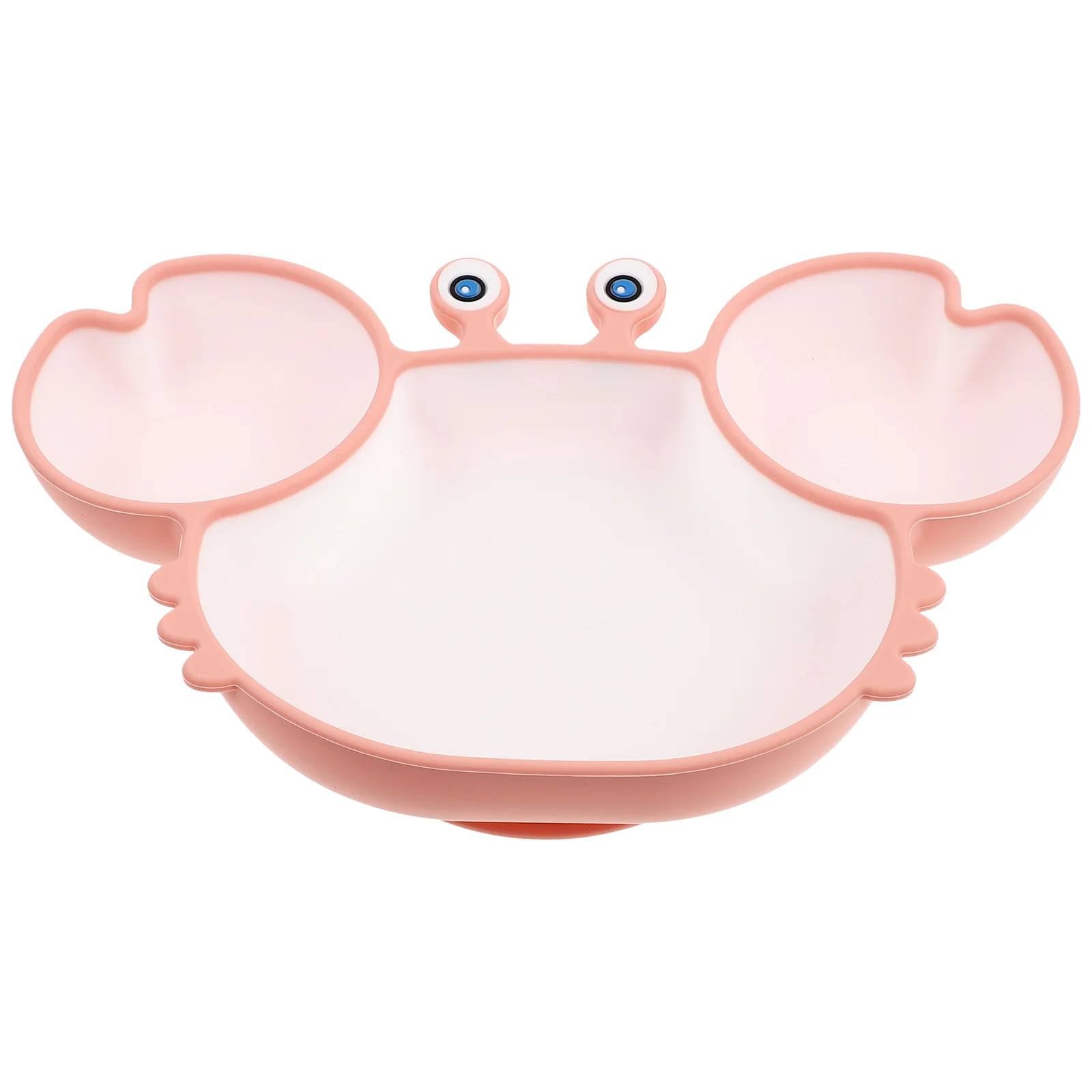 

Baby Plate Children's Plate with Suction Cup Silicone Non-Slip Baby Placemat