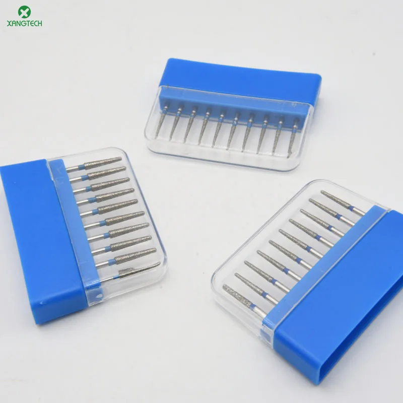 Высококачественные зубные алмазные Буры для стоматологов 10 шт. | Красота и