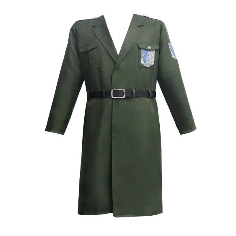 

2021 Japan Anime Attack on Titan Coat Cosplay Costume Cos Scout Regiment Cosplay Coat