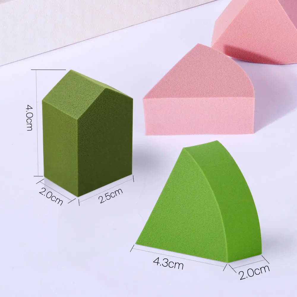 Нарезанный косметический слоеный Веерообразный Одиночный пакет влажный и сухой