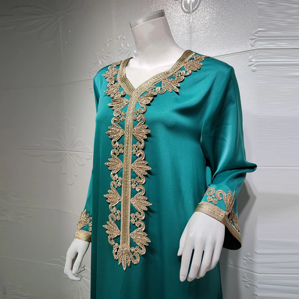 ИД Абая Дубай Турция мусульманское платье ислам европейская одежда платья для