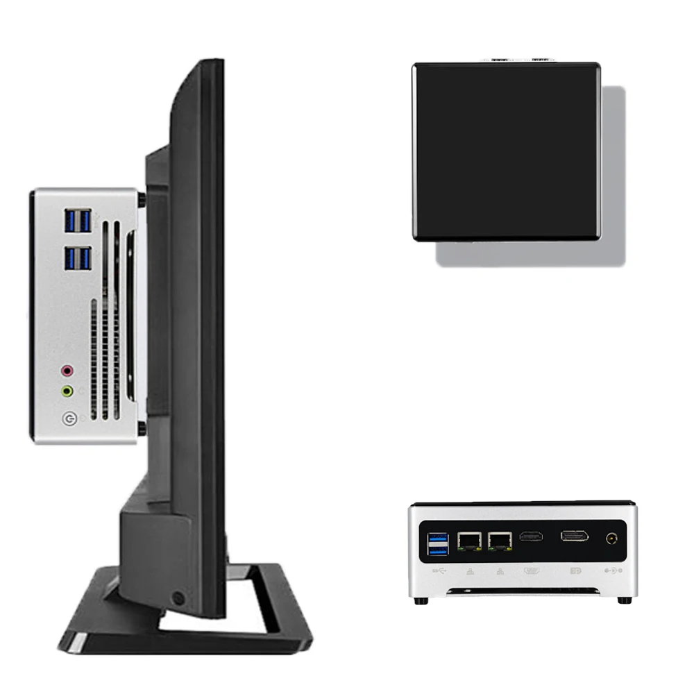 Дешевый мини-ПК TOPTON i7 i9 Intel Core 10880H 9880H Windows 10 Pro настольный компьютер Barebone 2 * DDR4 4K HTPC AC