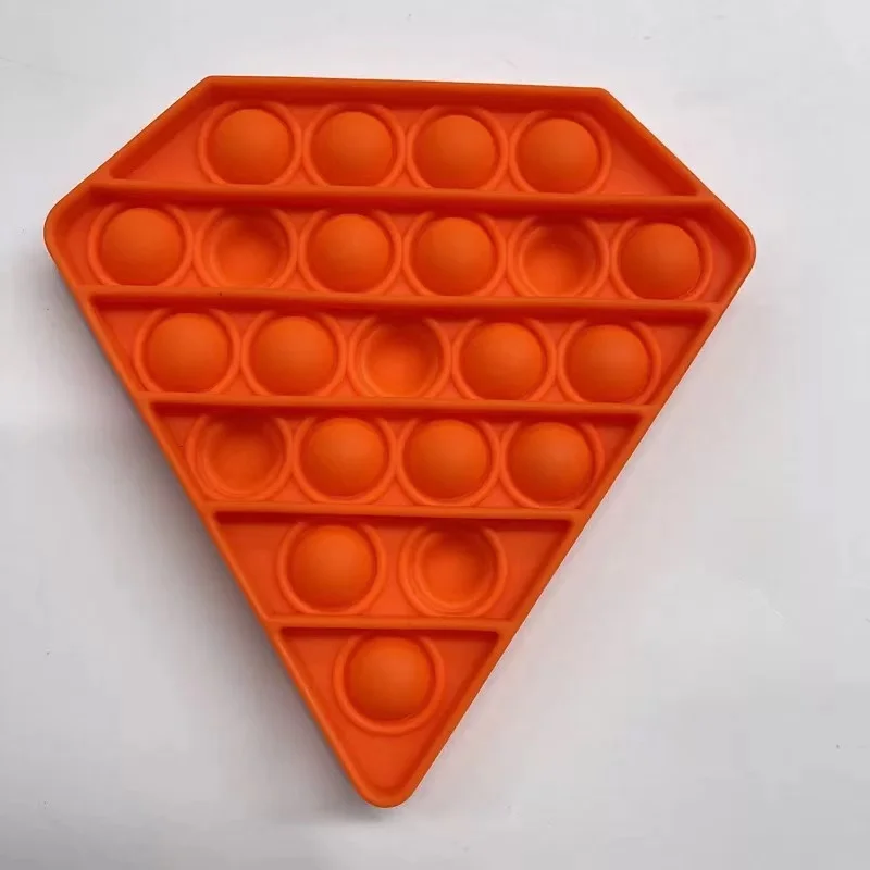 

PT126-PT129 Purple Yellow Pentagon Push Pops Bubble Sensory Toy for Adult Child Funny Anti-stress Fidget Reliver Stress