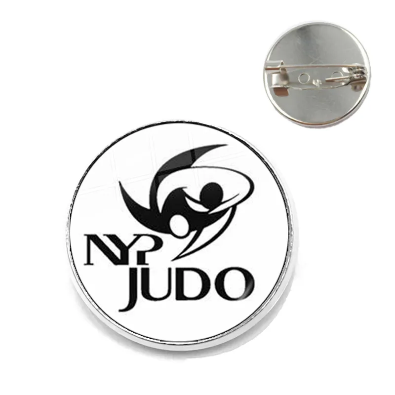 2021 модные спортивные Броши I Love Judo булавки для мужчин и женщин бижутерия карате