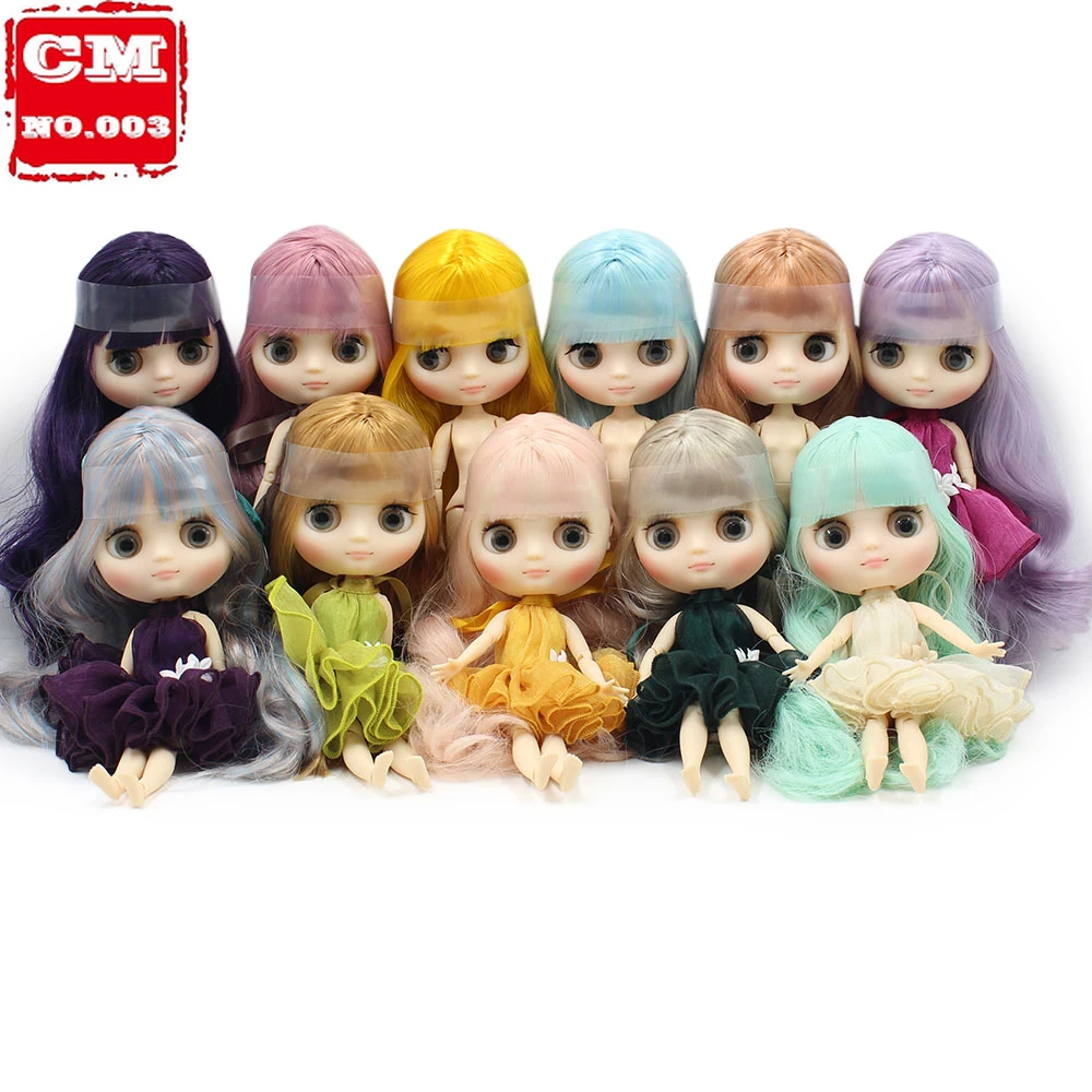 

Кукла Blyth шарнирная с глянцевым и матовым лицом, 20 см, 1/8