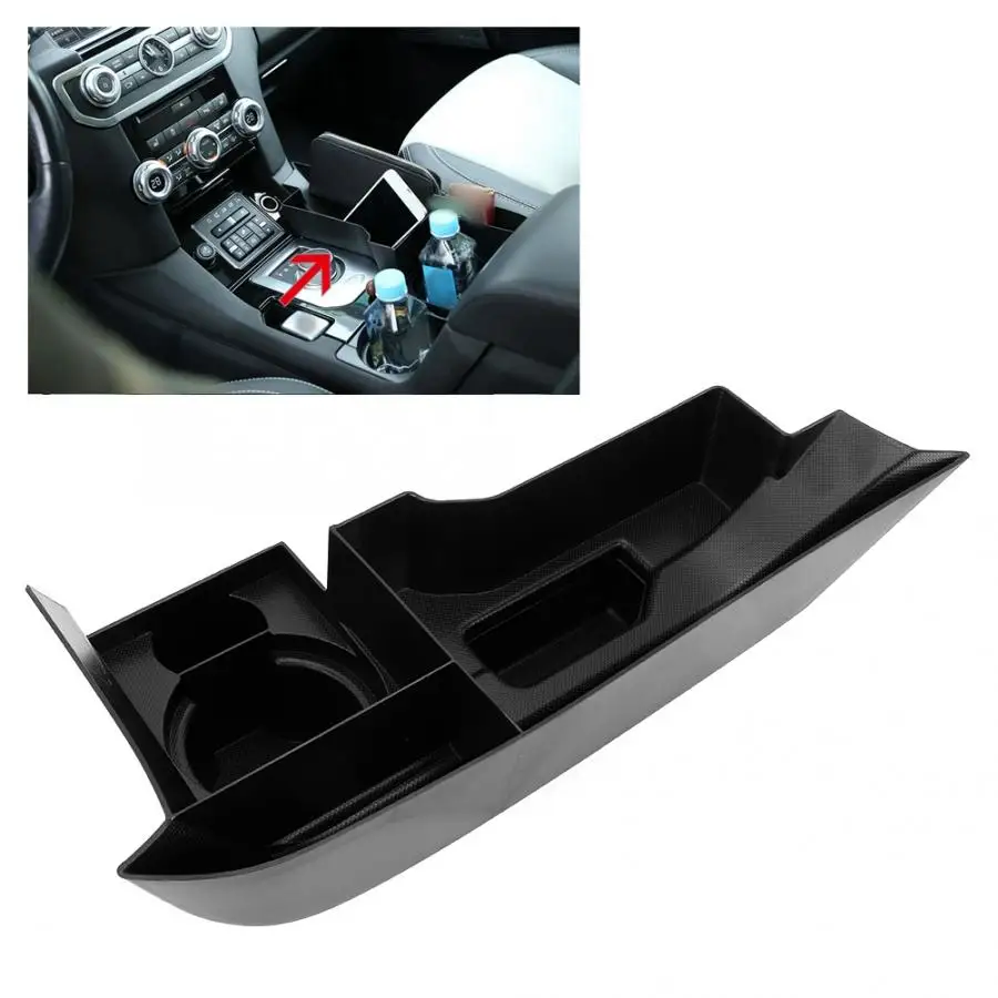 Черный Автомобильный Центральный ящик для хранения с левой стороны Land Rover Discovery 4