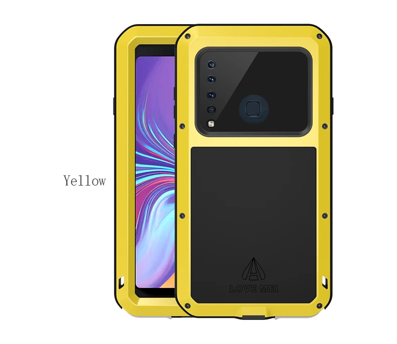Ударопрочный чехол для samsung Galaxy A9 металлический Fundas для samsung Galaxy A9 Coque прочный анти-осенний защитный чехол для телефона