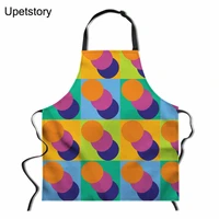 upetstory wholesale colorful women sleeveless apron men waiter cooking apron bbq party apron painter protect clothes 7567