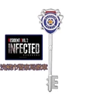 Енот УВД Дрп брелок для ключей со значком игровой консоли енота УВД коллекции памятная брелок металл