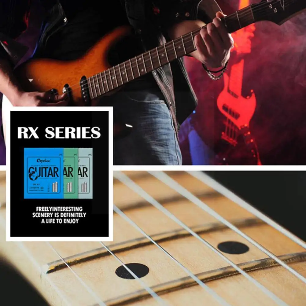 Набор металлических струн для электрогитары гитарные струны с никелевыми и