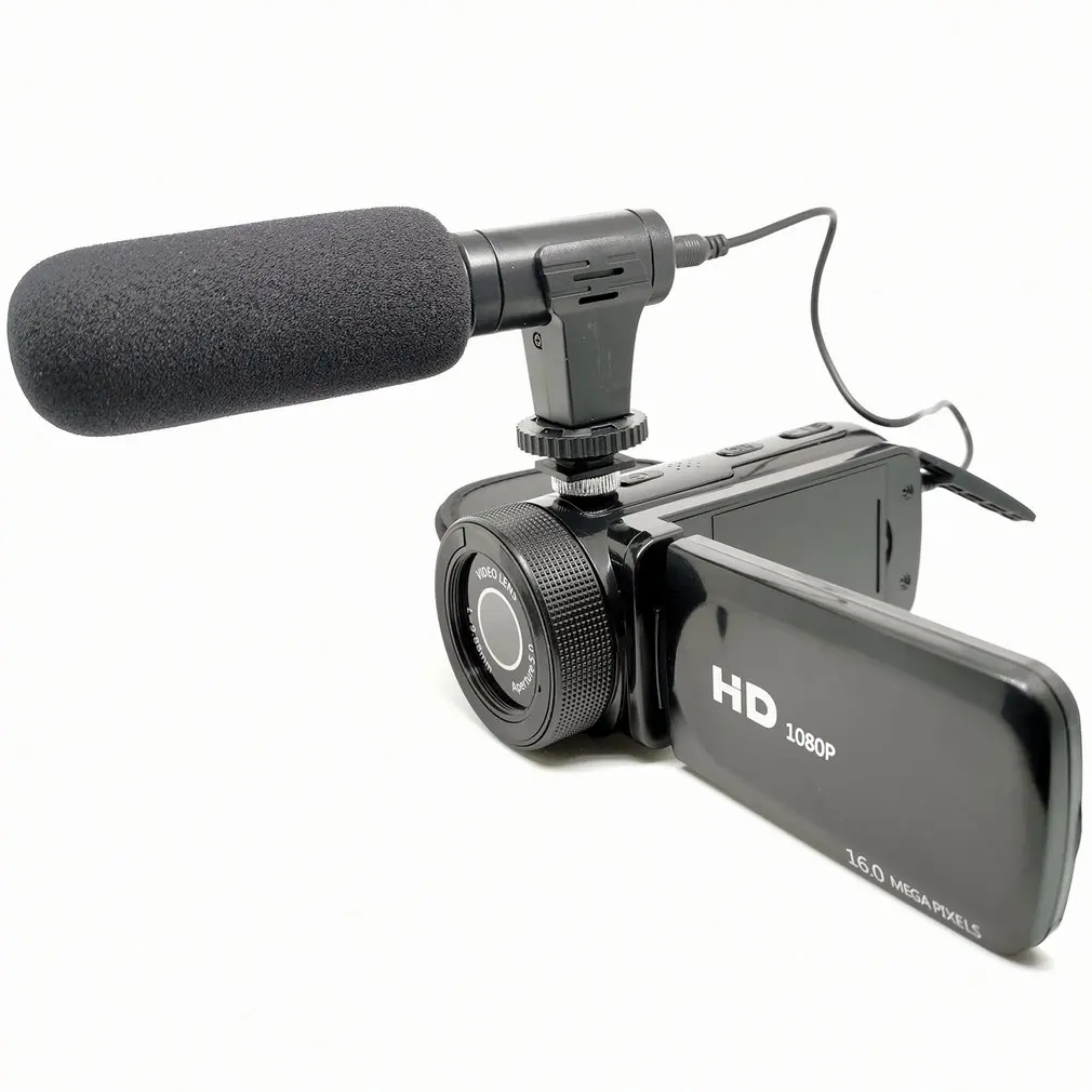 High Definition Digital Video Camera With Microphone Wide-angle Lens Home Durable Digital Video Camera