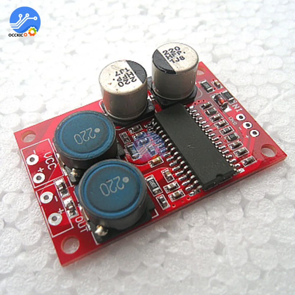 Плата усилителя TDA8932 цифровой звуковой динамик модуль платы 30 Вт amp 12/24 в аудио