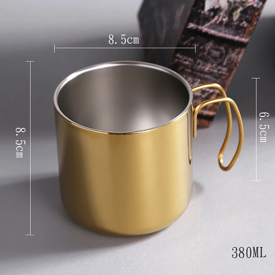 Shining Creative Stainless Steel Coffee Mugs Tumbler Thermos Mug Bussiness Office Milk Thermo Bottle | Дом и сад
