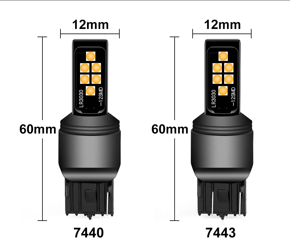 1156 BA15S P21W светодиодный PY21W BAU15S 1157 P21/5 Вт 7443 7440 W21W WY21W T20 светодиодный лампы автомобильная Поворотная сигнальная лампа автореверса стоп-сигналы