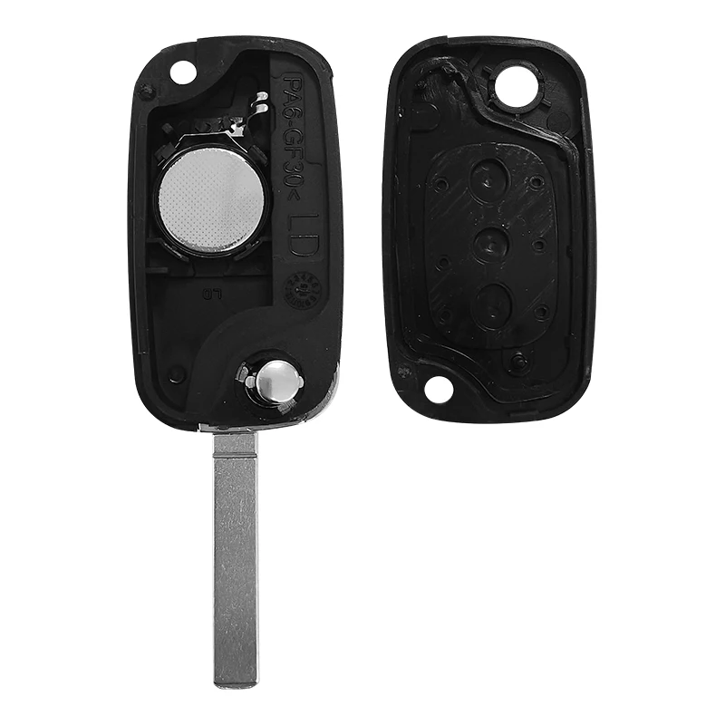 XNRKEY 3 кнопки ID46 PCF7947 чип 433 МГц VA2 лезвие для Renault Fluence Clio Megane Kangoo Modus FOB откидной