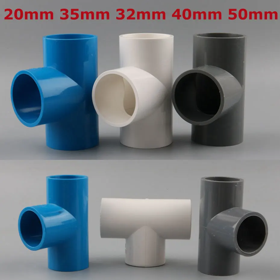 8 шт. х 3 способа ПВХ водопроводная труба шланг адаптер соединители аксессуары