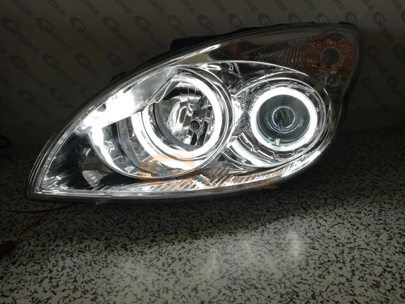 Для Hyundai i30 FD 2007 2008 2009 2010 2011 2012 отличные ультра яркие CCFL ангельские глазки Halo кольца