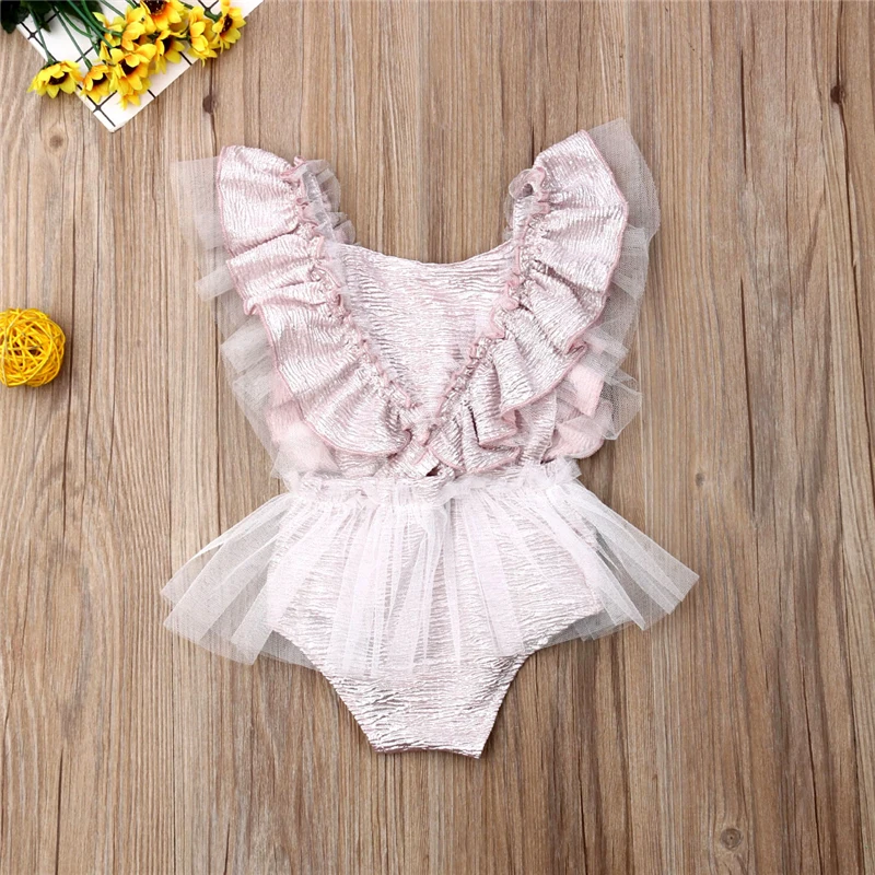 2020 летнее платье-комбинезон для маленьких девочек одежда комбинезон с цветочным