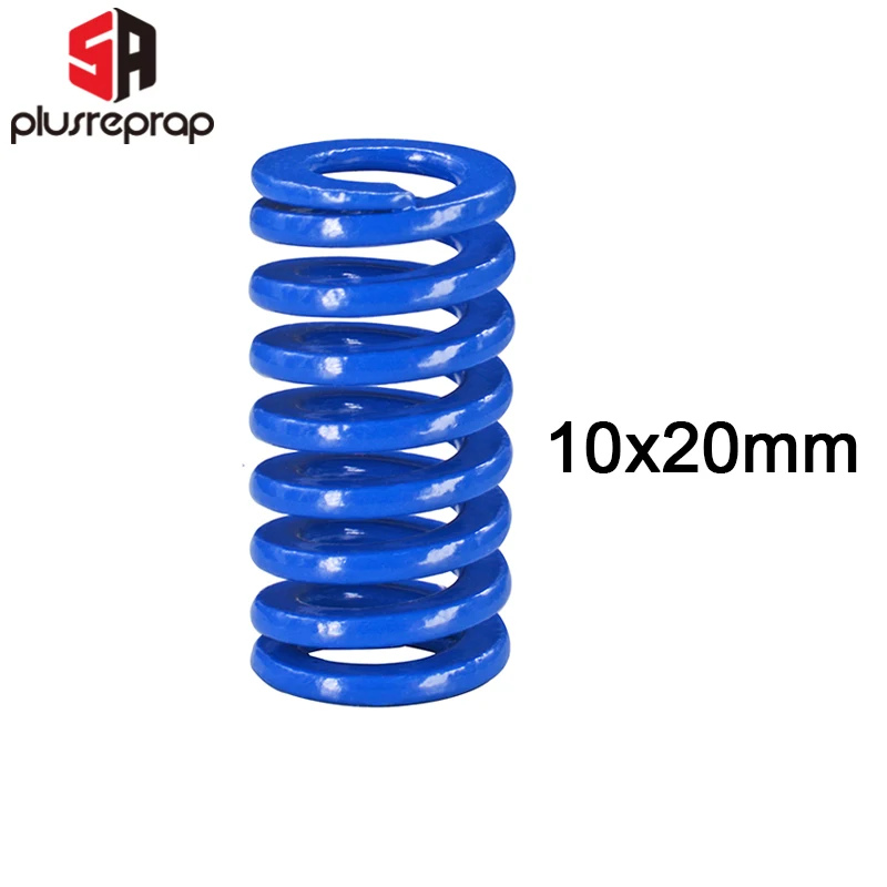 OD10mm x L20mm Нагретые пружины для кровати светильник сжатие нагрузки пружина DIY Экструзионная пружина для 3d принтера CR-10 10S S4 Ender 3 MK8 - Цвет: OD10mm x L20mm