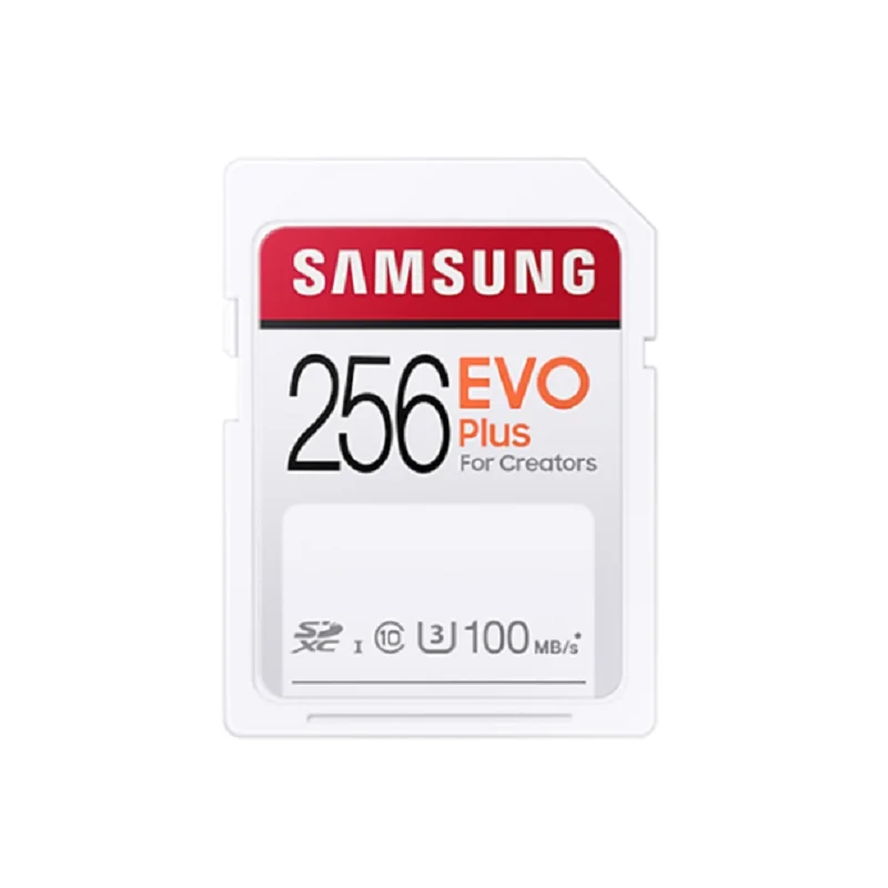 Карта памяти MicroSD SAMSUNG EVO Plus карты памяти SD 128 ГБ оперативной памяти, 32 Гб встроенной памяти, 64 ГБ 256 C10 UHS-I карты для спортивной экшен-камеры 4K и ...
