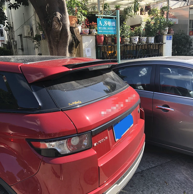 Спойлер для Land Rover Evoque 2012 2014 из АБС пластика заднее крыло автомобиля задний