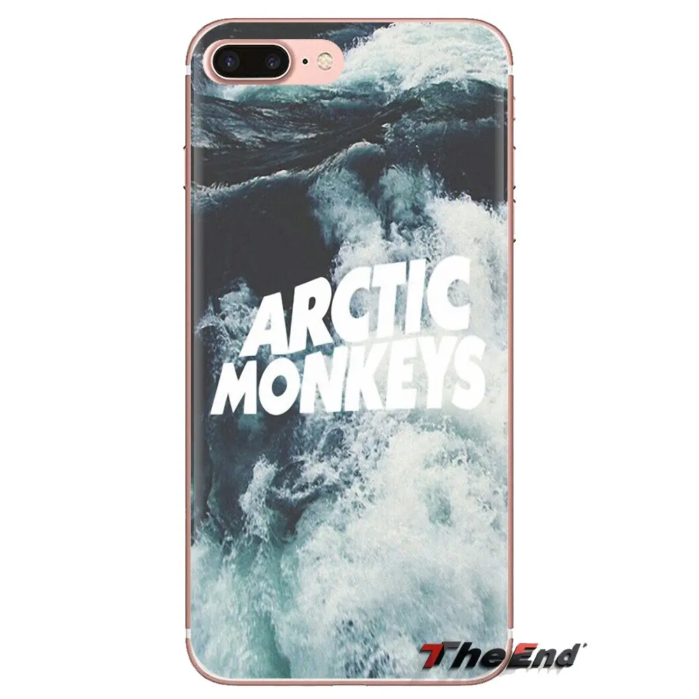 Прозрачные мягкие чехлы для iPod Touch Apple iPhone 4 4s 5 5S SE 5C 6 6S 7 8 X XR XS Plus MAX arctic monkeys logo |