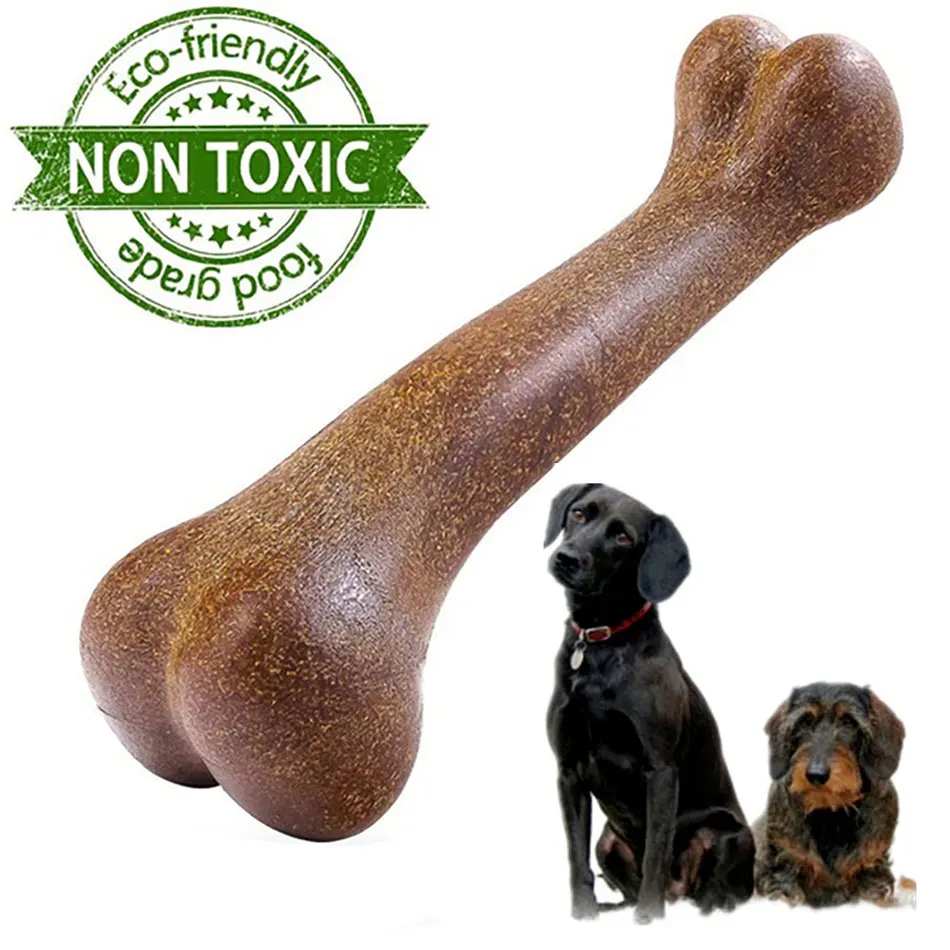 

Indestructible Dog Toy Bone Tough Aggressive Chew Toy For Large Small Dog Interactive Toy Pet Toy Bite Resistant Play Game Puppy