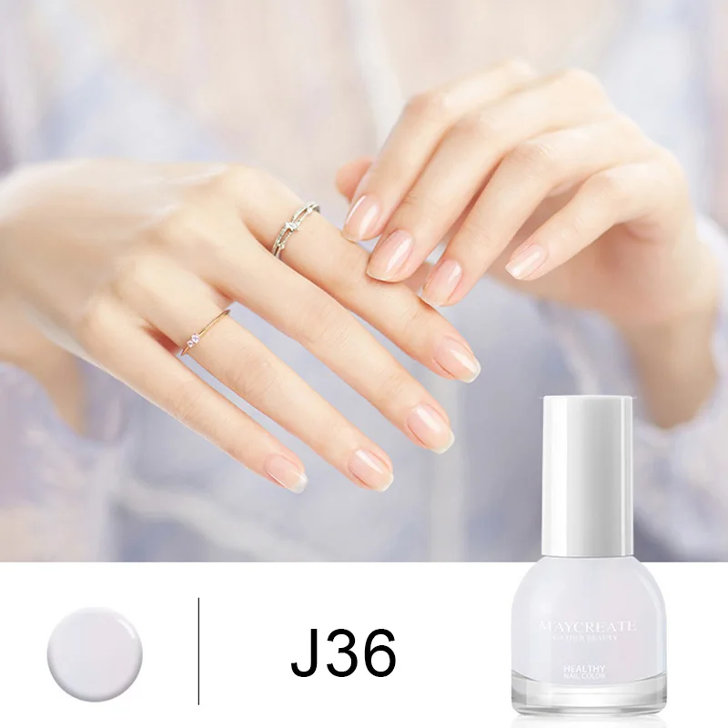 22 Очищаемый лак для ногтей, нетоксичный, экологичный, легко снимается, быстросохнущий, на водной основе, лак для ногтей, чистый цвет, художественный лак, украшение - Цвет: 22